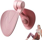 Oberschenkeltrainer Beckenbodentrainer Beintrainer, Beintrainer für Zuhause Beine Trainingsgerät für Zuhause Damen, Trimmer-Innenschenkel, Arm-Bein-Trainer, Sport-Schlankheitstraining (Rosa)