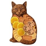 MWZBTG Käsebrett,Wein Fleisch Platte & Feinkost Tablett - Katzenförmige Originelle Küchenplatte Für Versammlungen Geburtstag Einweihungsparty