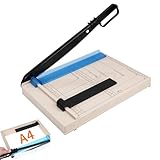 DASIAUTOEM Hebelschneider Papier Schneidegerät, A4 Papierschneider Fotoschneider Profi Hebelschneider Papierschneidemaschine Perfekt für Cardstock, Karton, Vinyl, Kunsthandwerk und Fotos