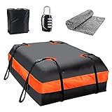 Auto-Überkopf-Aufbewahrung, Dachgepäckträger, 600D wasserdichte Dachtasche, 4,5 m³, wasserdichter Autodach-Gepäckträger mit Anti-Rutsch-Matte, Fahrzeug-Frachtträger, wasserdichte