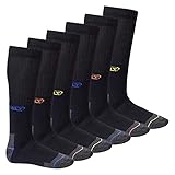 MT Herren Arbeits- und Freizeitsocken (6 Paar) Robuste Work Kniestrümpfe - Mix 43-46