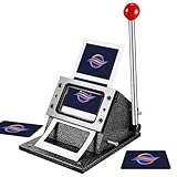 Sayglossy Visitenkartenschneider, schwarz, manuelles Kreditkarten-Impresser-Kit mit 0,76 mm Schnittstärke für Standard-PVC-Foto-Business