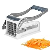 Kartoffelschneider | Pommes Frites Cutter Multifunktional 25/49 Loch Kartoffel Fry Cutter | Edelstahl Kartoffelschneider Pommes Frites für Gurken, Kartoffeln