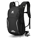 SKYSPER Wanderrucksack 20L Klein für Herren Damen Rucksack mit rückenbelüftung und Trinksystem Trekkingrucksack für Wandern Trekking