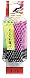 STABILO - Textmarker - NEON - 5er Pack - gelb, grün, orange, pink, magenta