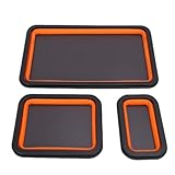 Fabater 3 -stks Magnetische Länder Silikonmaterial Silikonmaterial Metall Metall Werkzeuglagerorganisator