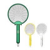 Fly Zapper Schläger - Mosquitto Fly Fliegen, USB wiederaufladbare Fliegenklatsche | USB faltbare Fliegenklatsche, Schläger für Fliegen, Fliegenvernichter für drinnen, Camping, Reisen