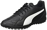 PUMA Herren Monarch II TT Fußballschuh, Black White, 42 EU