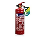 Smartwares Pulverlöscher – 2 kg – für ABC Brände – mit Halterung - 10.014.68