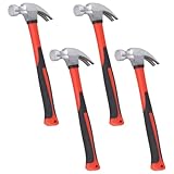 LEXININ Klauenhammer, 227 g, 280 x 110 mm, 4-teiliges Set mit komfortablem Griff