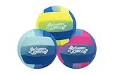 SUMMER GAMES Neopren-Volleyball Mini, 15 cm Durchmesser, Wasserabweisend, Bunt, für Strand und Pool - Farbauswahl Nicht möglich