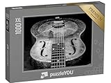 Puzzle 1000 Teile XXL „Resonator-Gitarre 1932“ – aus der Puzzle-Kollektion Musik, Menschen