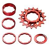 bnsggl 18T Single Speed Zahnkranz Freilaufräder Ersatz Mountainbike Freilauf Ritzel Teil Radfahren Zubehör Langlebig