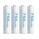 Ersatzakku AAA HR03 kompatibel mit Gigaset Schnurlostelefonen 750 mAh (4)