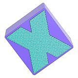 Xbsduih Tragbarer Mini-Wireless-Bluetooth-Lautsprecher, Subwoofer, High-End-Metalllautsprecher, Bunt, Lila, Langlebig, Einfache Installation, Einfach zu Bedienen