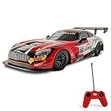 Mondo Motors, MERCEDES AMG GT3, Modell im Maßstab 1: 24, Geschwindigkeit bis zu 8 km / h, Spielzeugauto für Kinder - 63365