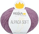 Regia Schachenmayr Premium Alpaca Soft, 100G Mauve Handstrickgarne