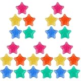 Beaupretty 25 Stücke Männer Trainer Werkzeug Fitness Bälle Ausrüstung Grip Finger Star-Modellierung Spielzeug Sensorische Arthritis für Handgelenk Kinder Form Muskeln Übungen Ball Quetschen