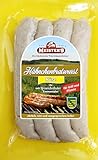 Hähnchen Bratwurst mit Emmentaler Käse 100% Hähnchenfleisch | Käsegriller Geflügelbratwurst | Geflügelgriller Bratwurst ohne Haut vom Tier (Käse 200g)