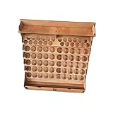 Pinsel-Organizer aus Holz, Pinselhalter, Emaille-Aufbewahrung, einfach zu montieren, große Kapazität für Bastelbedarf