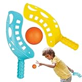Schaufel Ball Spiel,Lacrosse-Schläger Spiel - Buntes Strandspielzeug und Outdoor Sportausrüstung für Kinder und Erwachsene für Fitnessstudio Terrasse Park Picknick Garten Schule Zuhause Geburtstag Url