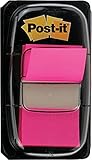 Post-it I680-21 Index 12 Spender à 50 Haftstreifen (25,4 x 43,2 mm) pink