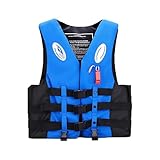 Bootsweste - Schwimmhilfe Mit Hoher Tragkraft | Reflektierende Schwimmweste für Rafting Stand Up Paddling Kanu Canyoning Surfen Bootssport Outdoor Aktivitäten