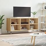 Juroupi TV-Schrank Sonoma-Eiche 103,5x30x50 cm Holzwerkstoff Tv Highboard