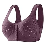JokeLomple Bralette Comfit Nahtlose Bustier - Breathable Cool Liftup Air Bra Atmungsaktiver Leichter Damen Spitze BH Nicht AbfäRbende Ice Silk Bustier Baumwoll Bra Fitting Yoga BH