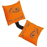 Flipper Swimsafe 1080 - Schwimmkissen für Kleinkinder aus Baumwolle, sichere Schwimmhilfe mit verstellbarem Gummiband zum Schwimmen lernen
