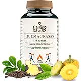 FATBURNER 8-in-1, Abnehmen Schnell Fettverbrenner, Stoffwechsel Beschleunigen, Appetitzügler - L Carnitin, Chrom, Garcinia, Vitamin C, B6, Grüner Tee, Glucomannan, Schwarzer Pfeffer, 90 Vegan Kapseln