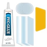 Pool Reparaturset, Heavy Duty Poolfolie Reparaturset, Wasserdichtes Pool Flickzeug, PVC Reparaturset ist für Aufblasbare Gegenständen, Whirlpools, oberirdische Pools, Aufblasbare Spa-Pools (60g)