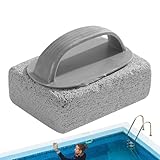 Poolfliesen -Bimsstein - Handheldreiniger für Fliesen & Mörtel | Hochleistungs -Kalziumentferner für Schwimmbad, Beton- und Spa -Oberflächen, langlebiges Bimssteinreinigungswerkzeug für Badezimmer und