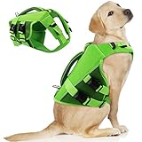 ASENKU Schwimmweste Hund Groß XL,Verstellbar & Ripstop Hundeschwimmweste,Rettungsweste für Hunde mit Griff und Reflektierend, Hunde Schwimmweste für Chihuahua,Dackel,Französische Bulldogge, Labrador