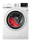 AEG L7WBA60680 Waschtrockner / DualSense - schonende Pflege / 8 kg Waschen / 5 kg Trocknen / D / energiesparend / Mengenautomatik / Nachlegefunktion / ProSteam - Auffrischfunktion / 1600 U/min Weiß