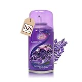 h2i Classic Line Duftspray | Lavendel | 1 Stück | 250 ml | Geruchsneutralisierer Lufterfrischer Raumduftspray Duftsprüher Raumduft-Nachfüller für automatische Duftspender