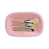 Gewebter Aufbewahrungskorb – einfarbiger Organizer, dekoratives Obsttablett | Mehrzweck-Brotkorb für Küche, Esszimmer, Schlafsaal oder Wohnzimmer, langlebiges gewebtes Design, ideal für Obst, Snacks