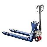 Wiegehubwagen WKA WH-2500 Max. 2500 kg 500g Teilung mit Tandemrollen, Hubwagen mit Waage