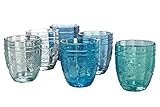Villa d’Este Home Tivoli 5907706 Syrah Wasserglas, 6x 235 ml, Glas