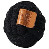 M-PETS Coto Black Ball S Umweltfreundliches Hundespielzeug