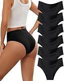 BeReady Bauchweg Unterhose Damen High Waist Unterhosen Seamless Slips Damen Frauen Hohe Taille Nahtlose Unterwäsche 6er Pack Mehrpack