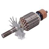 Armature Ersatz für 255 Sägen Aluminium Maschine, Metallmotor Teil für Elektrowerkzeuge Zubehör, kompatibel mit Modell A und B (B)