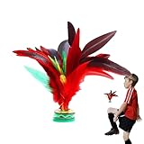 Jianzi Federball, Kick-Federball, chinesischer Jianzi-Federball, bunte Federball, Fußübung, Sportspiel für Kick-Federball, für drinnen und draußen