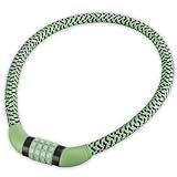 PUKY LOCKSTAR Kabelschloss Retro Green | Flexibles 70cm Stahlkabel | Individueller 4-stelliger Zahlencode | Diebstahlschutz | Sicher & Stilvoll | Robust & Langlebig | Kinderfreundlich | Fahrradzubehör