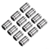 Robuste Linearbewegungsbuchsen Set mit 12 Kugellagern mit effektiven Staubschutzeigenschaften (LM6UU)