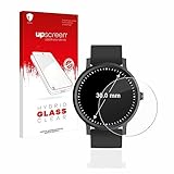 upscreen Schutzglas für Armbanduhren (Kreisrund, ø: 30 mm) Schutzfolie, Glas-Folie [Klar, 9H Panzerschutz, Anti-Fingerprint]