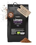effective nature Lupinenkaffee 500 g Pulver - Koffeinfreier Kaffeeersatz aus Süßlupine - Basisch - Vollmundig & Nussig - Regional aus Deutschland