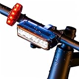 Fahrradlicht, 5000 Lumen LED Fahrradlichter Set, Fahrrad Vorne und Rücklicht, USB Wiederaufladbare Fahrradbeleuchtung, IPX5 wasserdichte Fahrradlampe, Lange Fahrt Fahrrad Licht