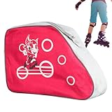 Rollschuh-Rucksack – atmungsaktive Eiskunstlauf-Aufbewahrungstasche, Trageausrüstung, verstellbare Unterstützung, Kinder, Mädchen, Jungen, kompakte Ausrüstungshalter für den täglichen Gebrauch, Reisen