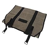 PODSJD Log Carry Bag aus nassem Wachscanvas, tragbar, wasserdicht, robust - schont Kleidung und Arme, vielseitig für Kaminholz und Outdoor - Nutzung